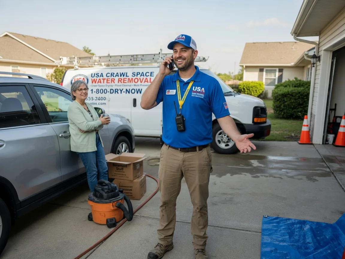 Crawl Space Water Removal Mason City, NE FAQs